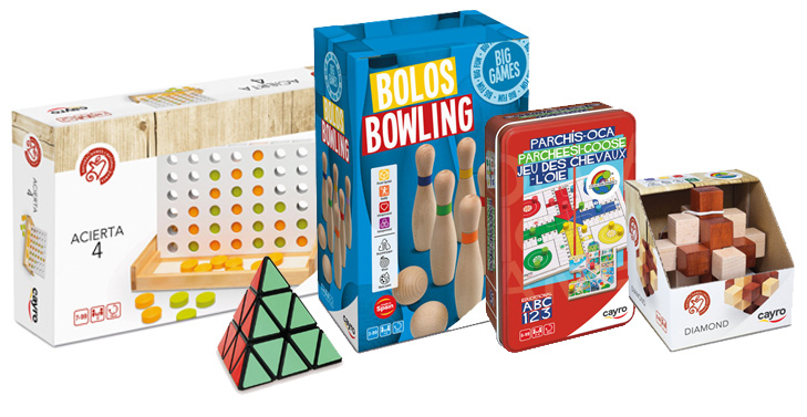 Catálogo de juegos nuevos cayro