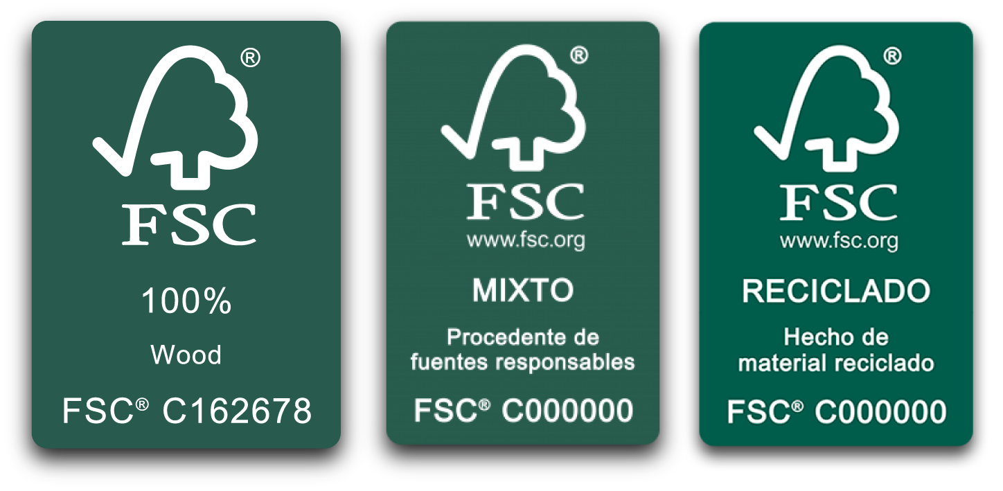Cayro tipos etiqueta FSC