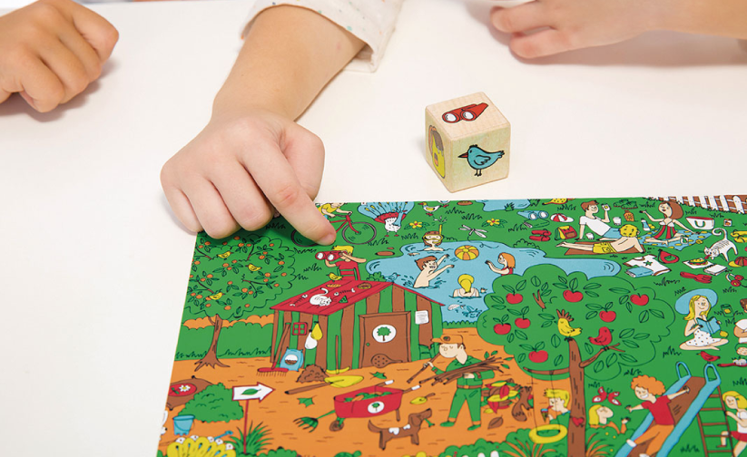 sam the villain juego educativo madera