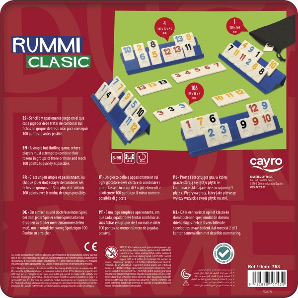 Librero Rummy RUMMICLASIC - Cayro